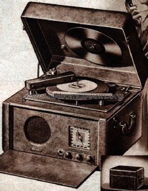 Knight D-174 Portable Phono-Radio Recorder; Allied Radio Corp. (ID = 670516) Radio