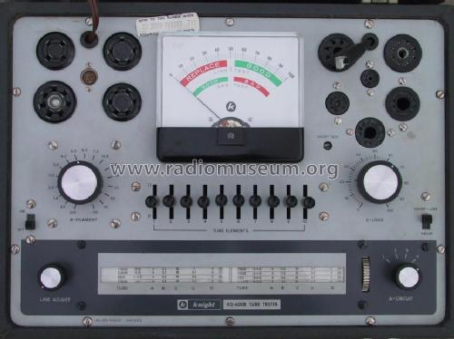 Knight Tube Tester KG-600B; Allied Radio Corp. (ID = 418613) Equipment