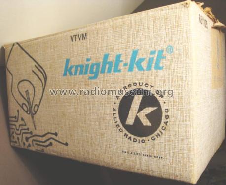 Knight-Kit Electronic VTVM 83Y125; Allied Radio Corp. (ID = 1199615) Equipment