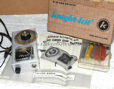 Knight-kit Grid Dip Meter 83 Y 721 G-30; Allied Radio Corp. (ID = 2658281) Equipment