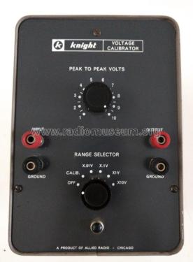 Knight-kit Voltage Calibrator 83 Y 136; Allied Radio Corp. (ID = 2167947) Equipment