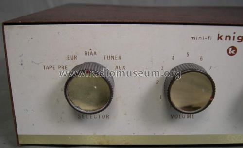 Knight mini-fi KN-510 Ch= 92SX409; Allied Radio Corp. (ID = 1036207) Ampl/Mixer