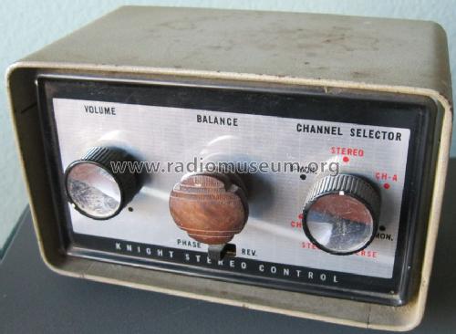 Knight Stereo Control ; Allied Radio Corp. (ID = 1102970) Bausatz