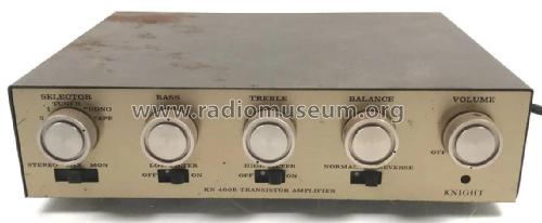 Knight Transistor Amplifier KN-400B; Allied Radio Corp. (ID = 3004232) Ampl/Mixer