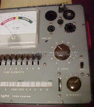 Knight Tube Tester 600A; Allied Radio Corp. (ID = 1049969) Equipment