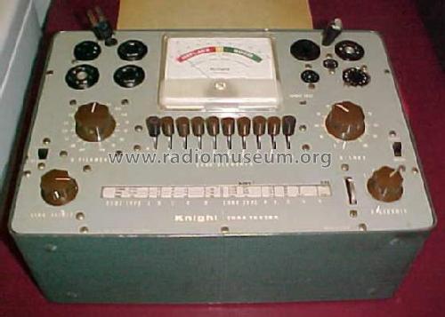 Knight Tube Tester 600A; Allied Radio Corp. (ID = 1049970) Ausrüstung