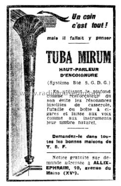 Tuba-Mirum ; Allix, Ephraïm; (ID = 1835986) Speaker-P