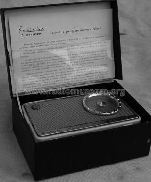 Radialba 6 Transistor 2010; Allocchio Bacchini (ID = 1853690) Radio