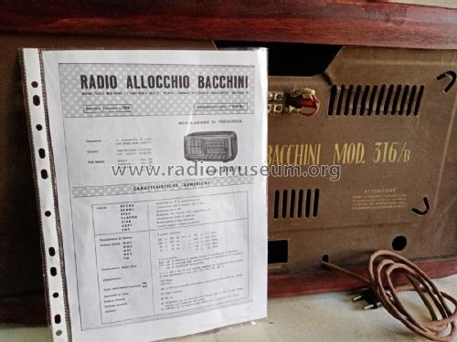 316B; Allocchio Bacchini (ID = 2831333) Radio