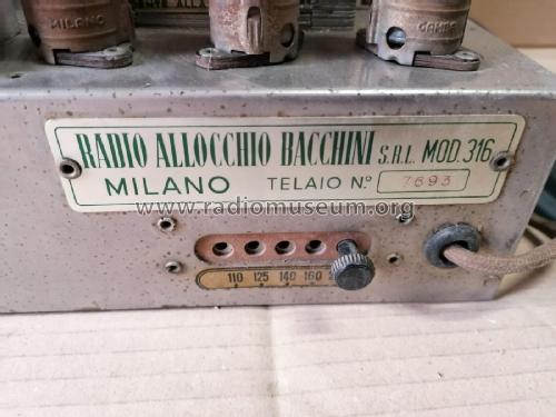 316M; Allocchio Bacchini (ID = 2886822) Radio