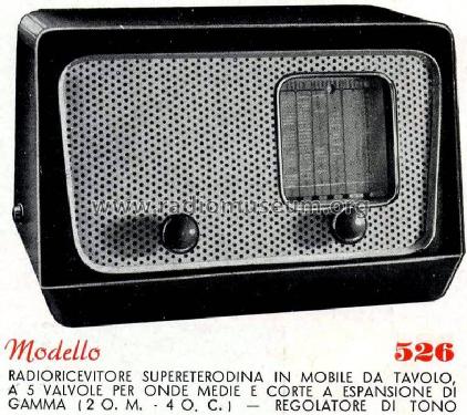 526; Allocchio Bacchini (ID = 782215) Radio