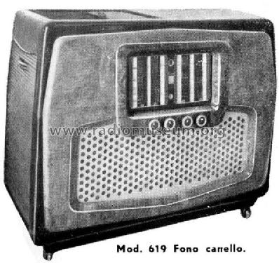 619 Fono; Allocchio Bacchini (ID = 696763) Radio
