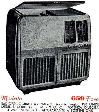 659 Fono; Allocchio Bacchini (ID = 782283) Radio