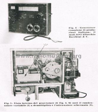 Generatore campione 1683; Allocchio Bacchini (ID = 2669323) Equipment