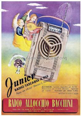 Junior ; Allocchio Bacchini (ID = 1689032) Radio