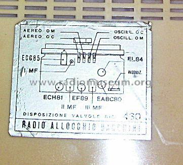 MF430; Allocchio Bacchini (ID = 678682) Radio