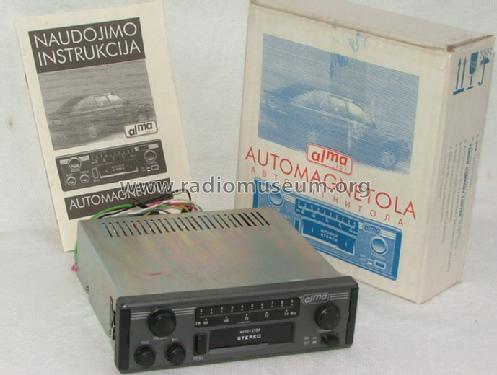 Alma 301; ALMA Lithuanian (ID = 271889) Car Radio