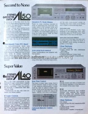 Alpage Stereo Cassette Tape Deck AL-40; Alpine Electronics, (ID = 1881099) R-Player