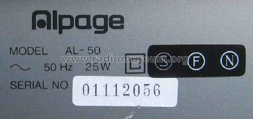 Alpage Stereo Cassette Tape Deck AL-50; Alpine Electronics, (ID = 1542397) R-Player