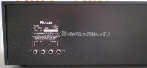 Alpage Stereo Cassette Tape Deck FL-8000; Alpine Electronics, (ID = 2028809) R-Player