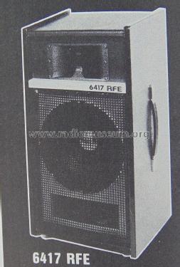 6417 RFE; Altec Lansing Corp.; (ID = 2421102) Altavoz-Au