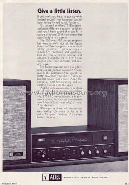 Altec 711B; Altec Lansing Corp.; (ID = 1749616) Radio