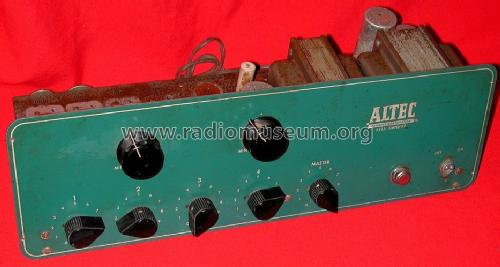 Amplifier 342A; Altec Lansing Corp.; (ID = 1539982) Ampl/Mixer