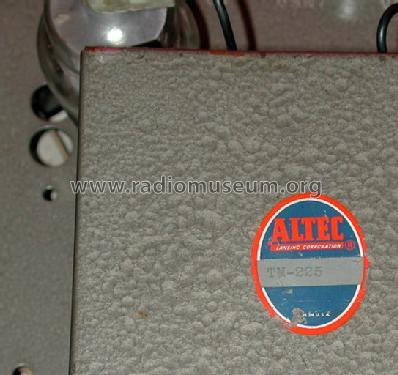 Amplifier A256C; Altec Lansing Corp.; (ID = 1387439) Ampl/Mixer