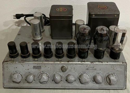 Amplifier A332A; Altec Lansing Corp.; (ID = 2734893) Ampl/Mixer