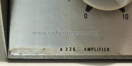 Amplifier A-326A; Altec Lansing Corp.; (ID = 1478466) Ampl/Mixer