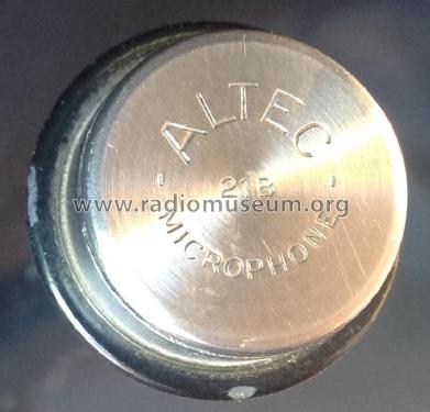 Miniature Condenser Microphone 21B; Altec Lansing Corp.; (ID = 2337698) Microphone/PU
