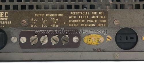 Power Amplifier A-333A; Altec Lansing Corp.; (ID = 2874174) Ampl/Mixer
