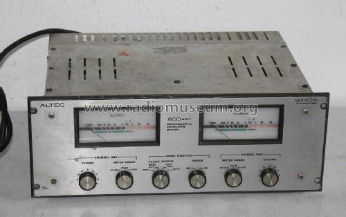 Stereo Power Amplifier 9440A; Altec Lansing Corp.; (ID = 2443313) Ampl/Mixer