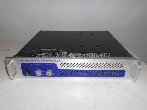 Professional High Power Stereo Amplifier Macro 1400; ALTO Audio Products; (ID = 2376703) Ampl/Mixer