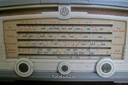 Radiola 467MA; Amalgamated Wireless (ID = 735770) Radio