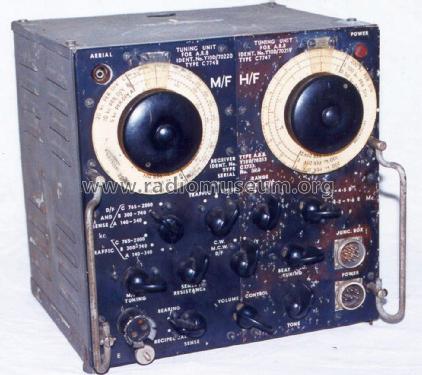 Aircraft Receiver AR8 Type C7733; Amalgamated Wireless (ID = 2822214) Mil Re