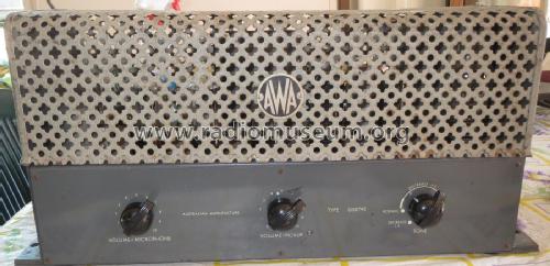 AWA 15 Watt Amplifier PA G50742; Amalgamated Wireless (ID = 2393525) Ampl/Mixer