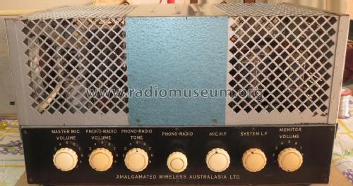 AWA 70 Watt Amplifier PA PA-827; Amalgamated Wireless (ID = 2393529) Ampl/Mixer