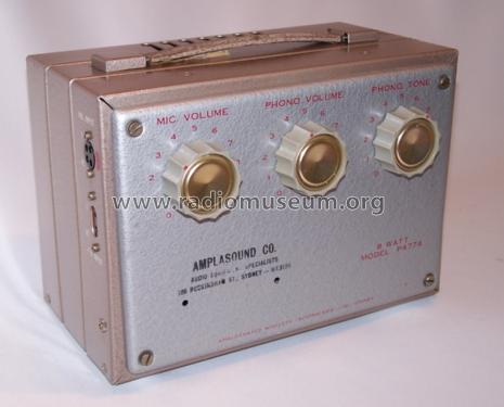 AWA 8 watt Amplifier PA774 1G59774; Amalgamated Wireless (ID = 1470761) Ampl/Mixer