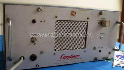 Carphone Base Station VHF FM receiver FR-2B 2C 594425; Amalgamated Wireless (ID = 2613279) Commercial Re