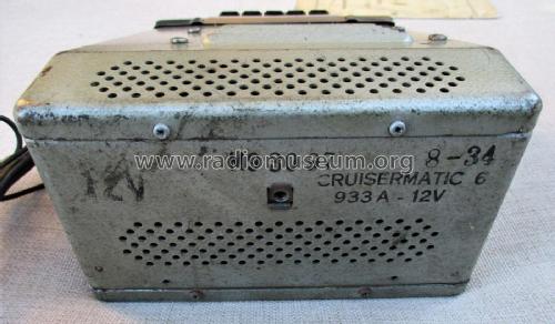 Cruisermatic 6 933A; Amalgamated Wireless (ID = 2589217) Car Radio