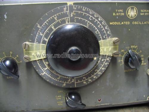 Modulated Oscillator J6726; Amalgamated Wireless (ID = 2092379) Equipment