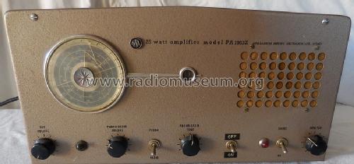 AWA 25 Watt Amplifier PA PA-1003Z; Amalgamated Wireless (ID = 1710845) Ampl/Mixer
