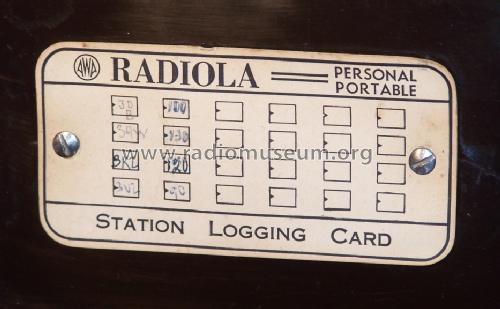 Radiola 450-P; Amalgamated Wireless (ID = 1644151) Radio