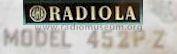 Radiola 452PZ; Amalgamated Wireless (ID = 627795) Radio