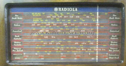 Radiola 715C; Amalgamated Wireless (ID = 2342835) Radio