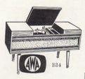 Ballerina Stereophonic Radiogram B14Z; Amalgamated Wireless (ID = 1343673) Radio