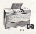 Bolero Stereophonic Radiogram B16R; Amalgamated Wireless (ID = 1343681) Radio