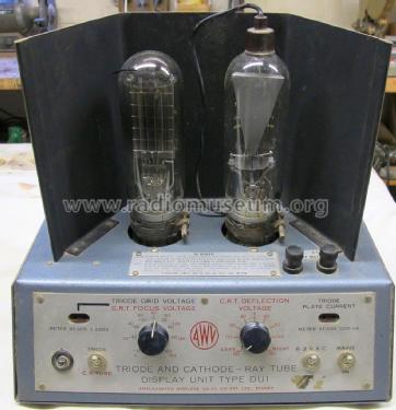 Triode & Cathode-Ray Tube Display Unit A84702; Amalgamated Wireless (ID = 2482458) Equipment