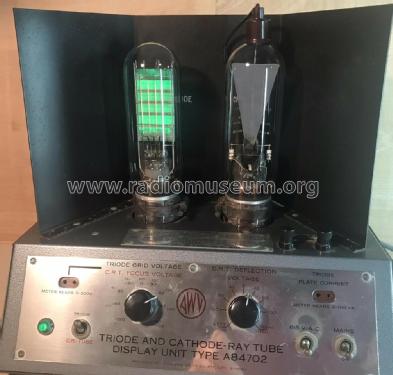 Triode & Cathode-Ray Tube Display Unit A84702; Amalgamated Wireless (ID = 2659058) Equipment